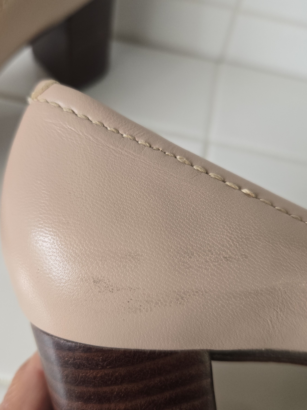 Marc Joseph New York Nyc Pump -nude Napa- Size 8 1/2 - Picture 9 of 11